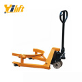 steel type hydraulic system hand pallet truck for drum